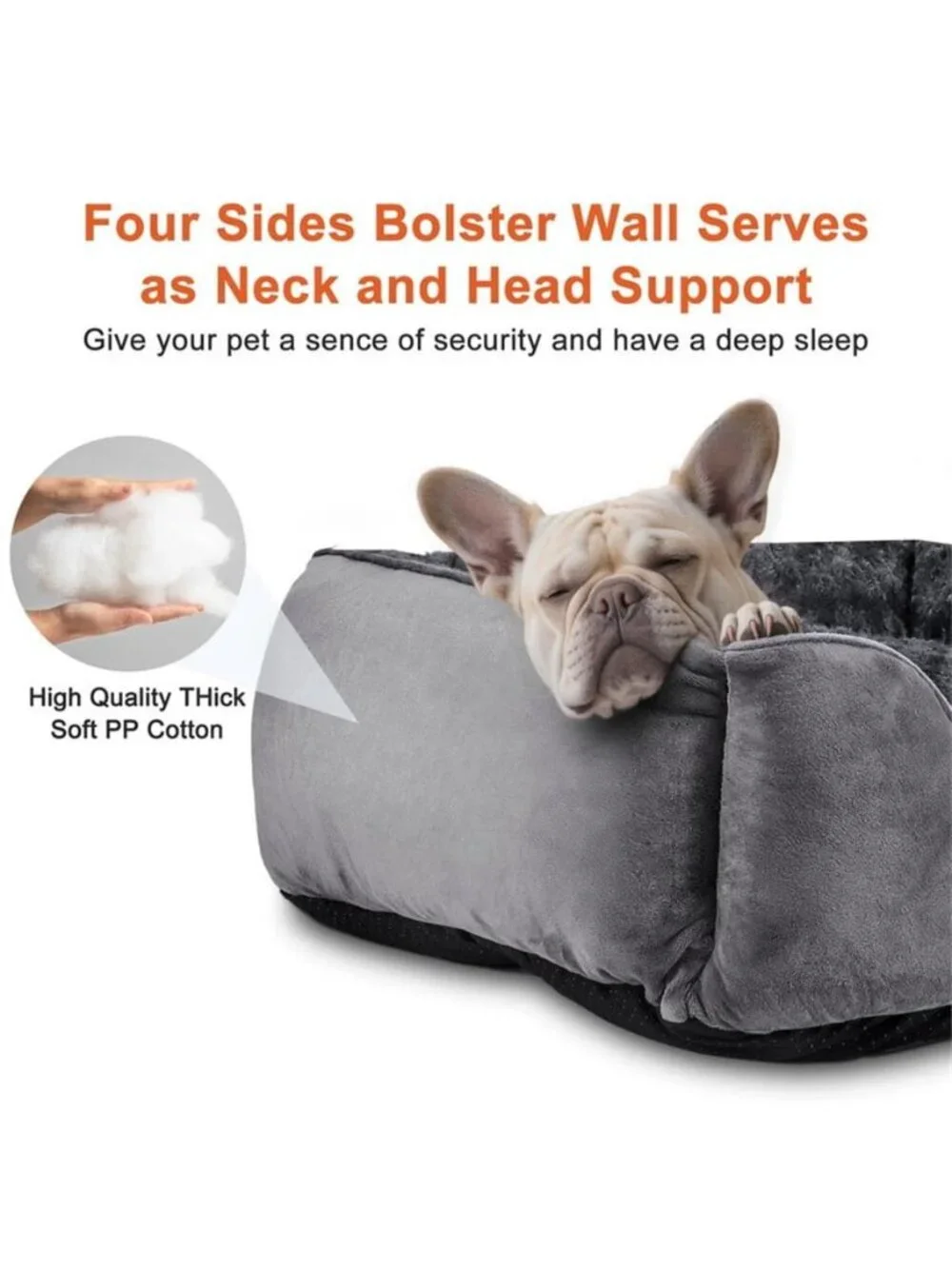 Dog Bed for Large Dogs Soft Breathable Puppy & Pet L (30